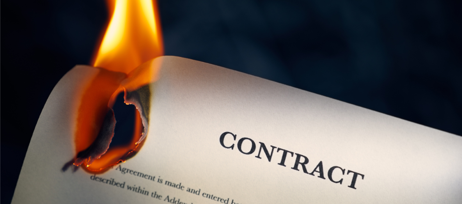 contract-on-fire-frustration-of-contract